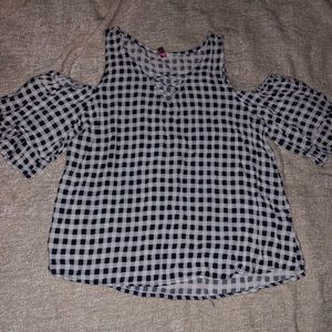 checkered shirt